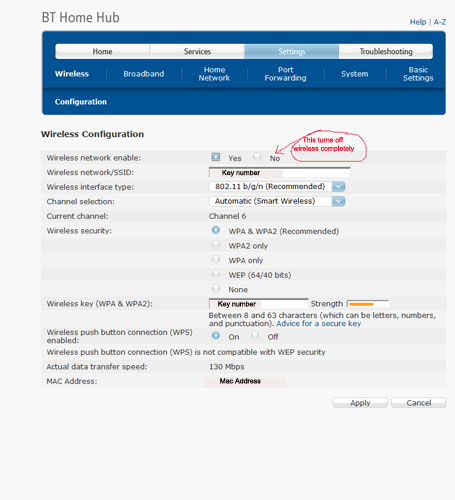 Solved: Disabling SSID - BT Community