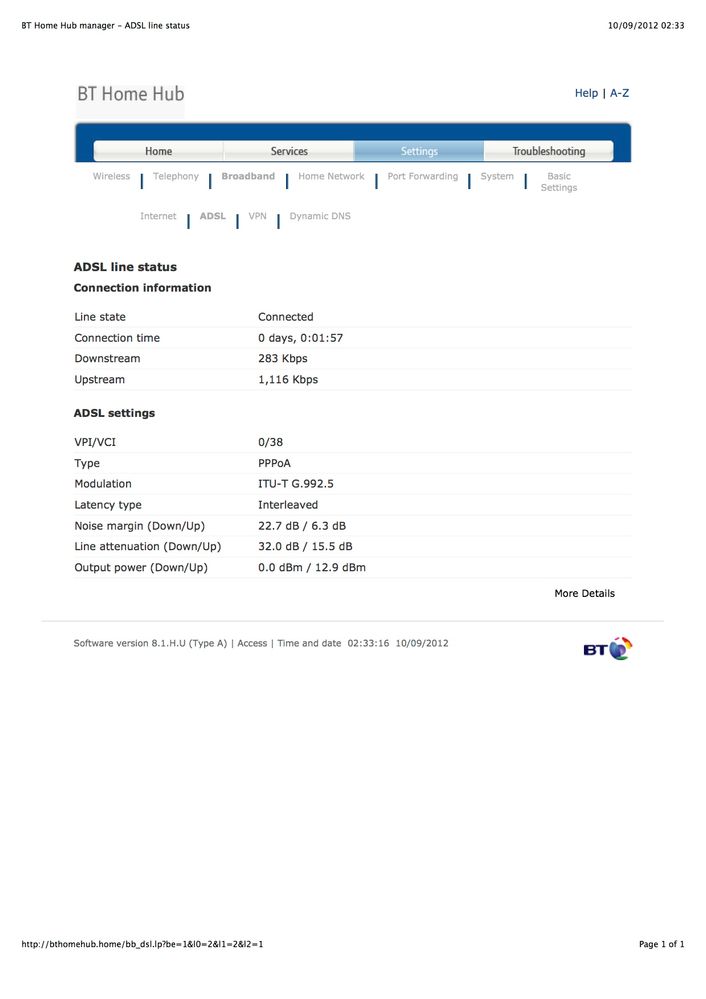 BT Home Hub manager - ADSL line status.jpg