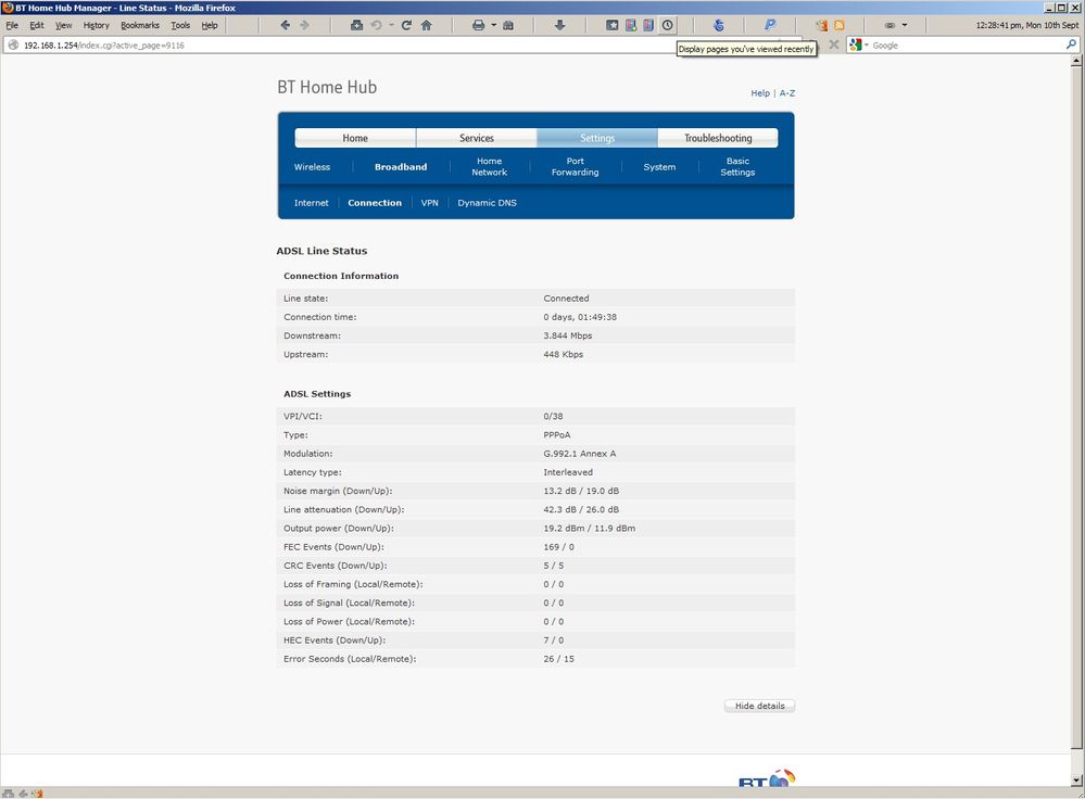 ADSL Line status.jpg
