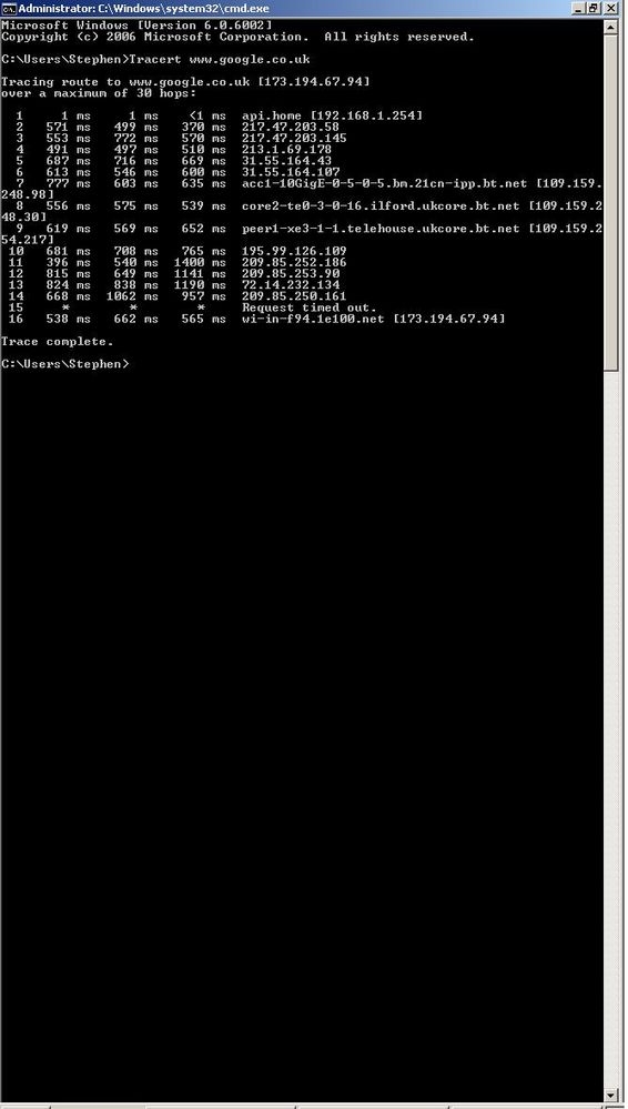 Tracert
