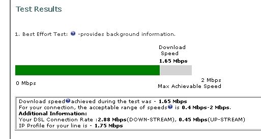 btspeedtest in test socket