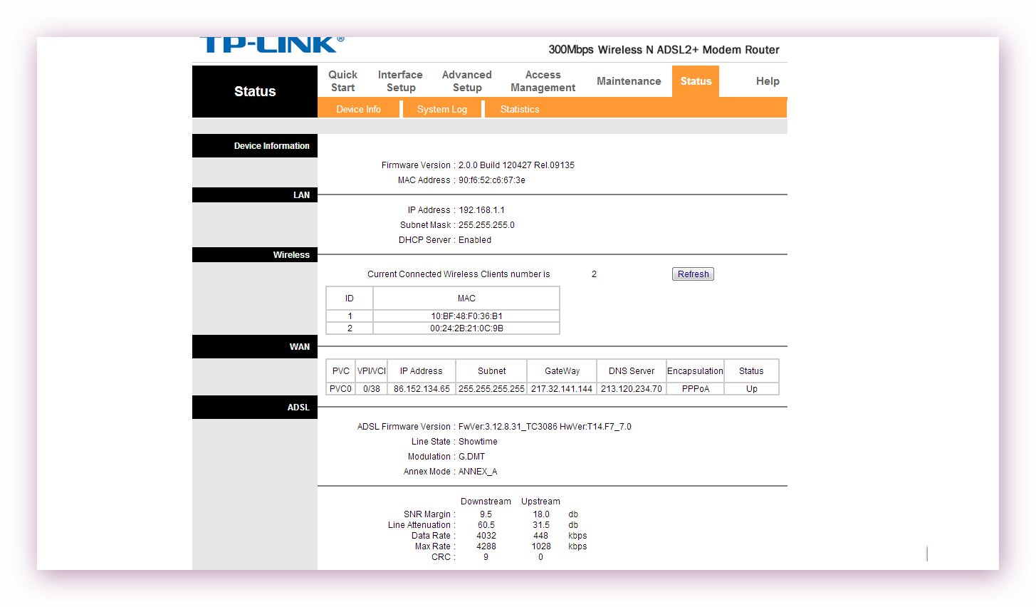 Tp Link Td W61nd Wireless N Adsl2 Modem Router Page 4 Bt Community