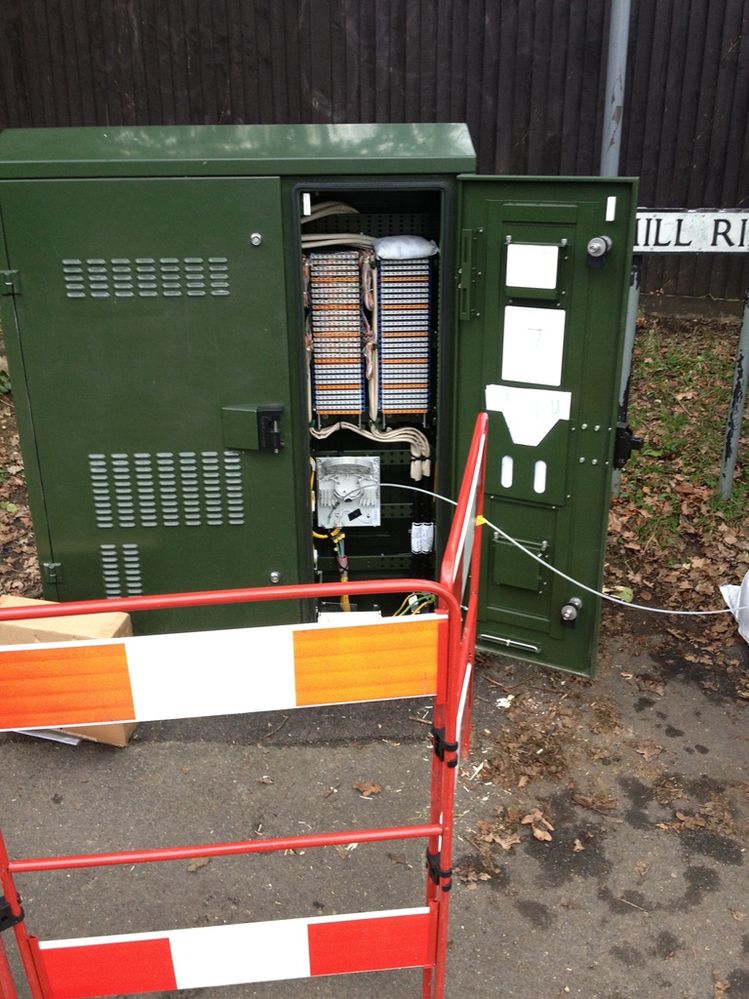 Cabinet 7 connected to compressor