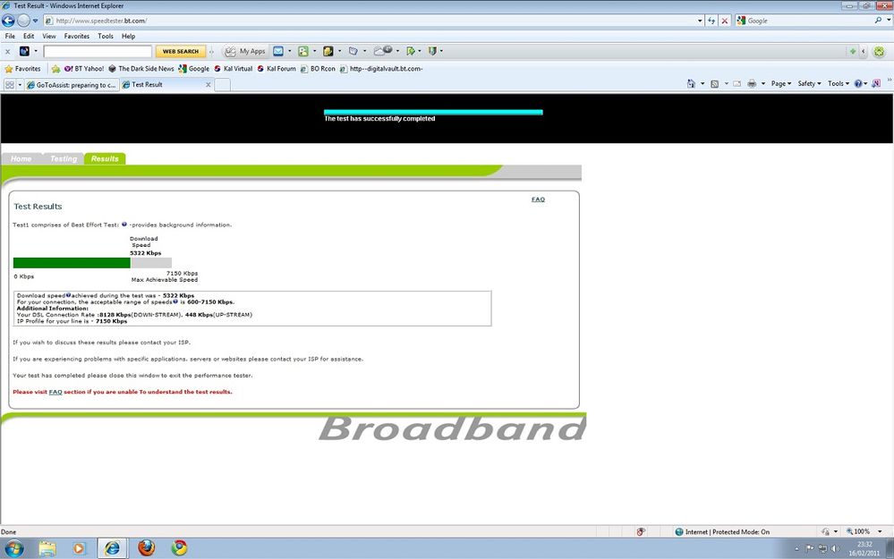 Bt Speed Test