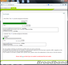 Speed test results