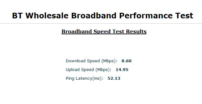 BT test