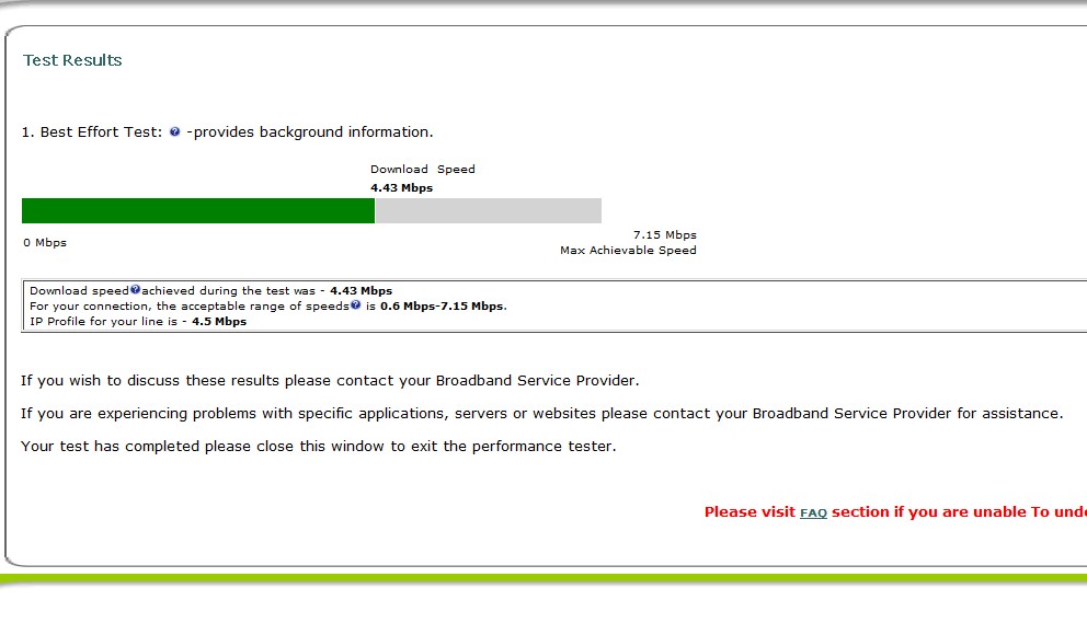 Broadband speed of 0.3Mb and yet BT wholesale test... BT Community