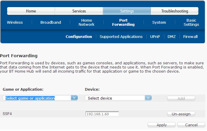 Some Ports Not Opening (Port Forwarding) - BT Community