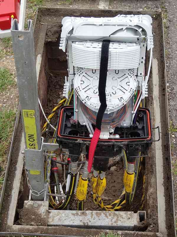 Aggregator Node with Fibre Trays