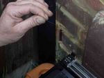 Took the coating off the fibre on both sides