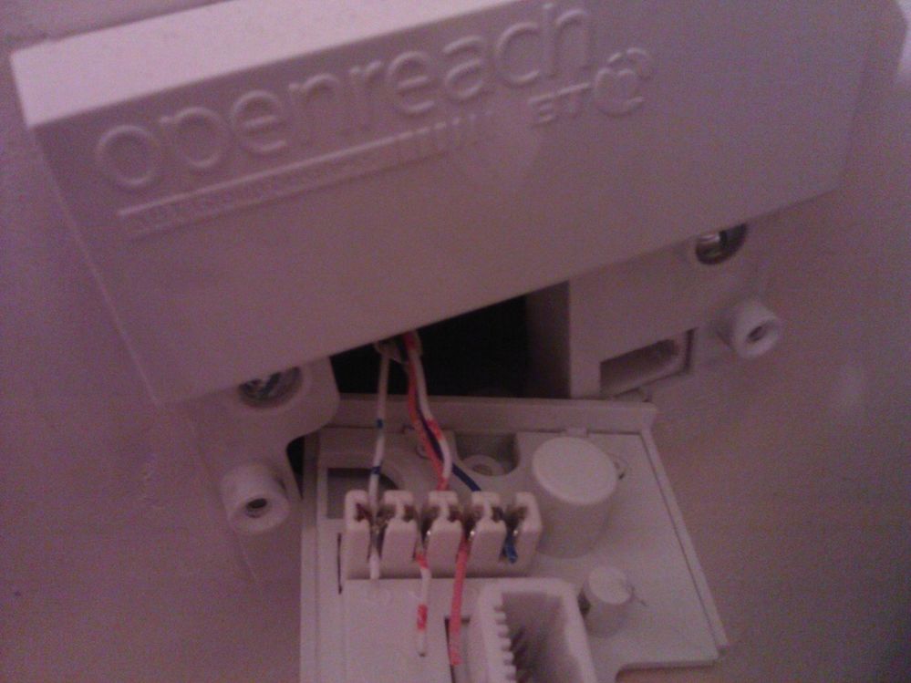photo of faceplate
