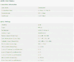 ADSL line status