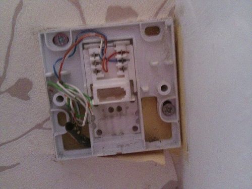Downstairs socket.