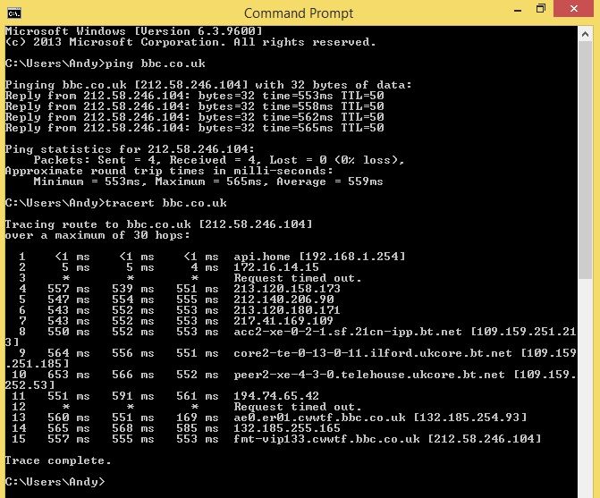 Ping test - tracert test 130414.jpg