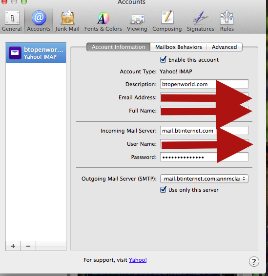 Solved Can T Receive Emails With Mac Mail Since Migration Bt