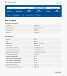 Home Hub stats after reinserting line cable