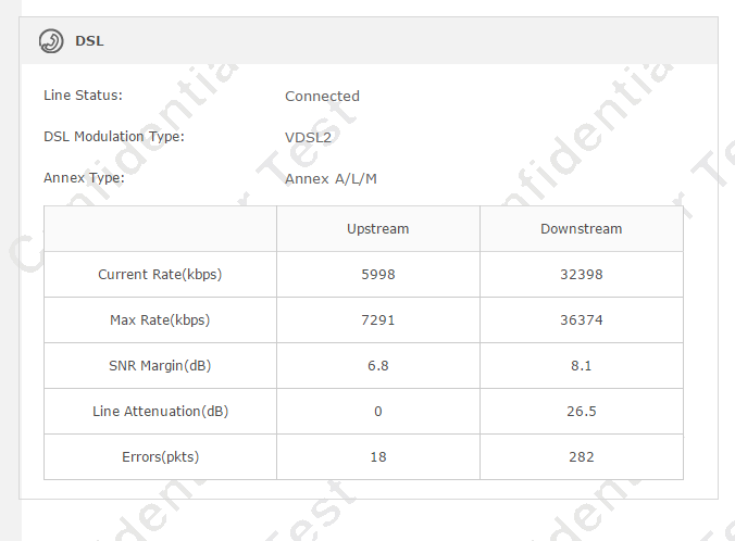 VR900 High Error Count And No Upstream DB