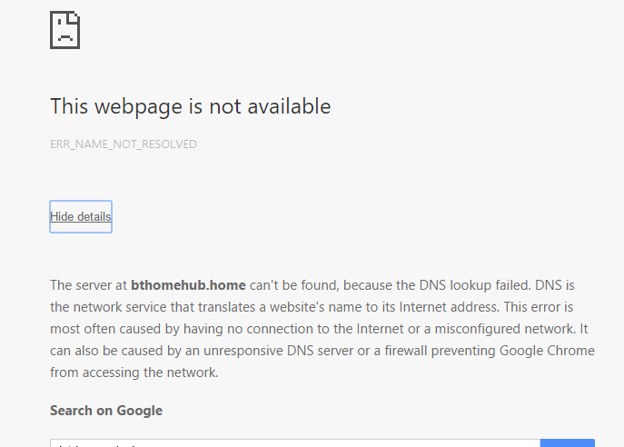 BT home Hub cannot be found.PNG