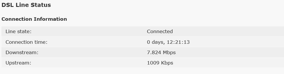 DSL Connection speed.JPG