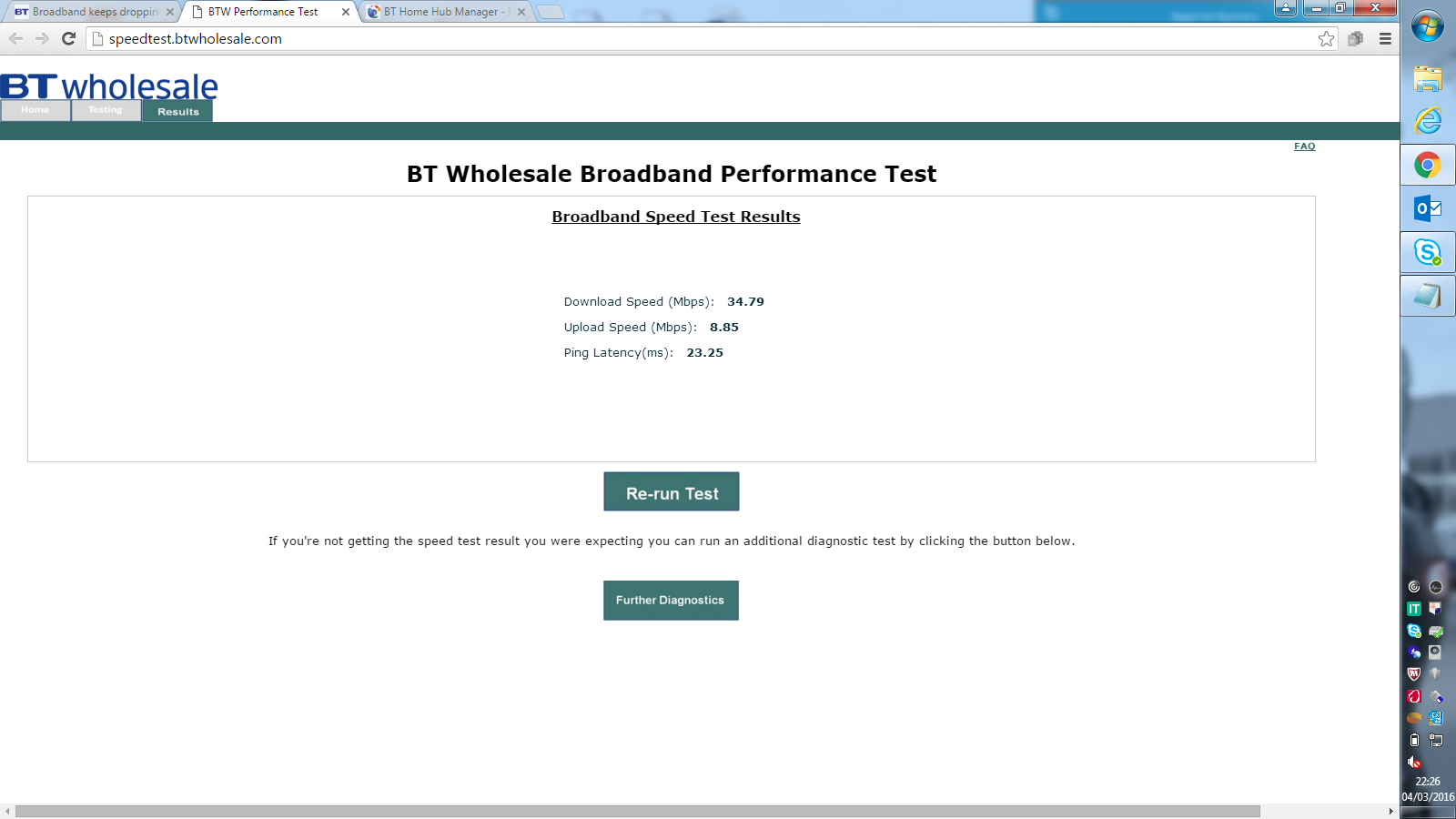 Broadband keeps dropping out BT Community