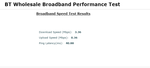 Speed Test