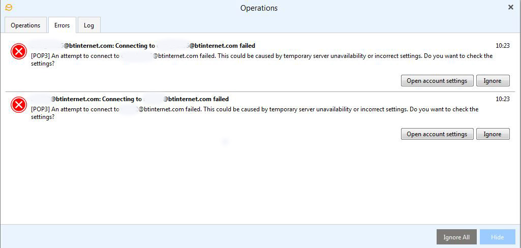 Solved: mail problems - BT Community