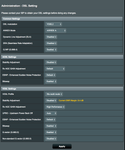 DSL Settings
