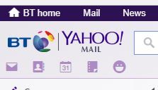 BT Yahoo logo