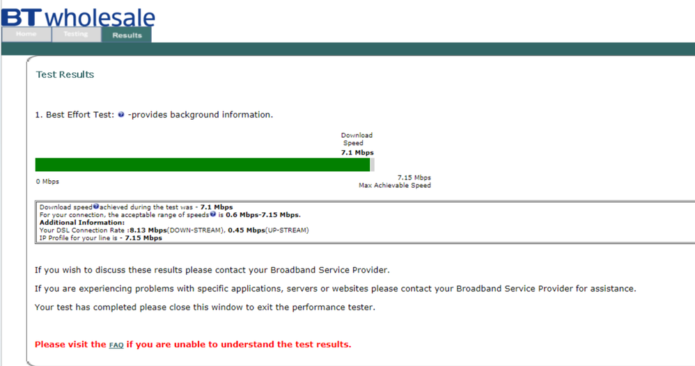 Speed Test