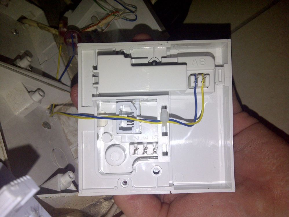 old original socket wiring