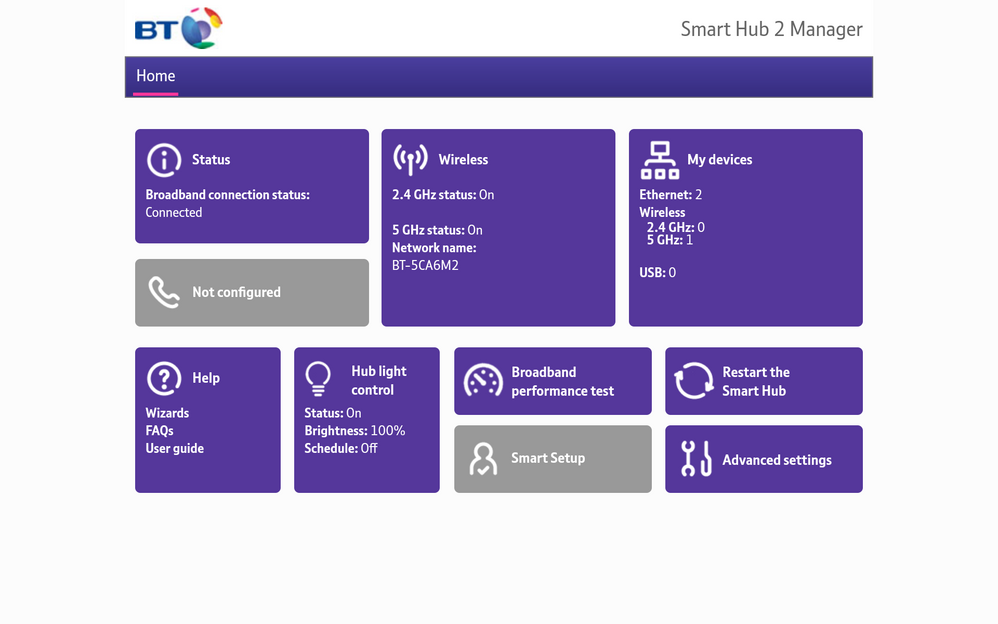 How To Configure Voicephone In Bt Smart Hub 2 Web Bt Community