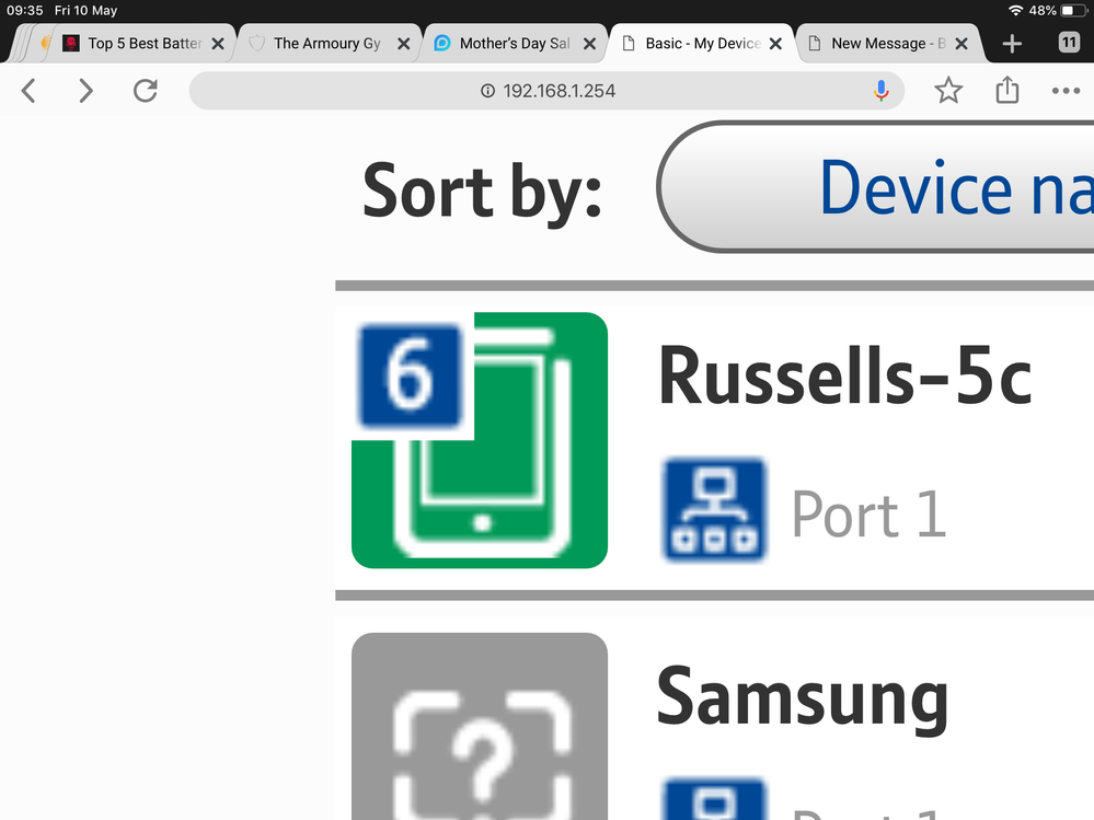 Solved: BT Smart Hub 2 Manager Icons - BT Community