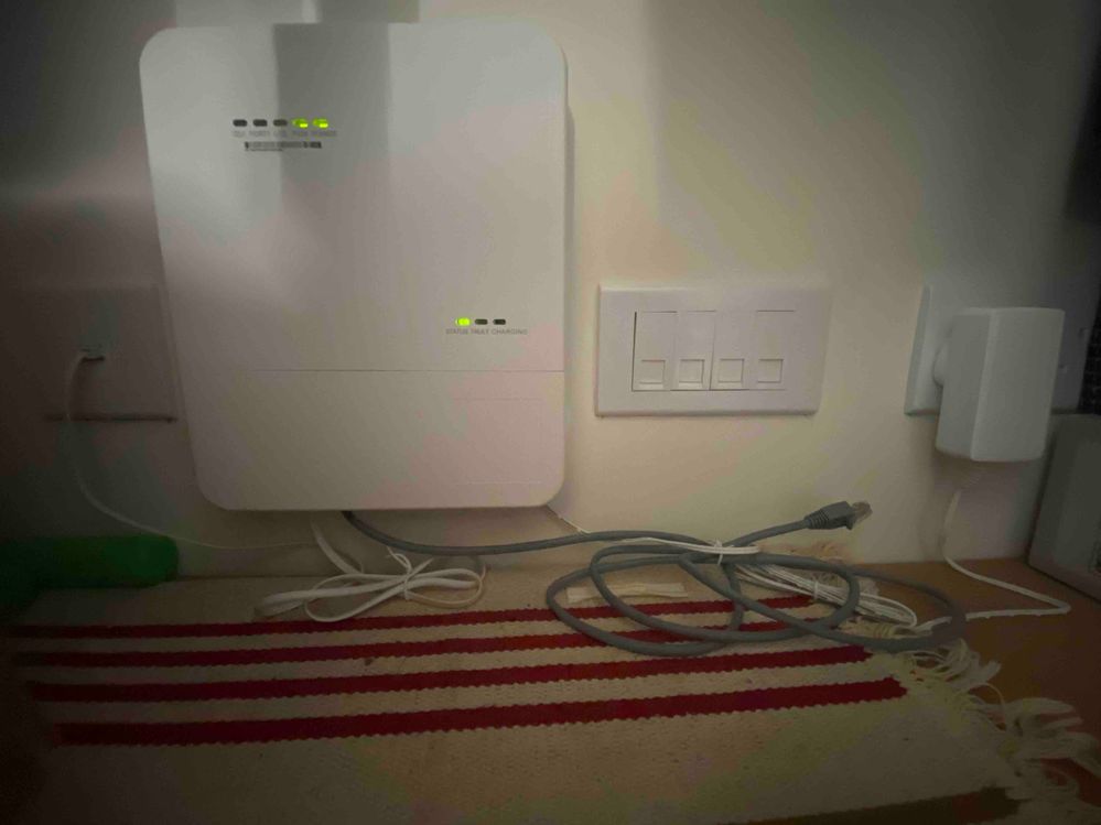 FTTP in cupboard with ethernet socket