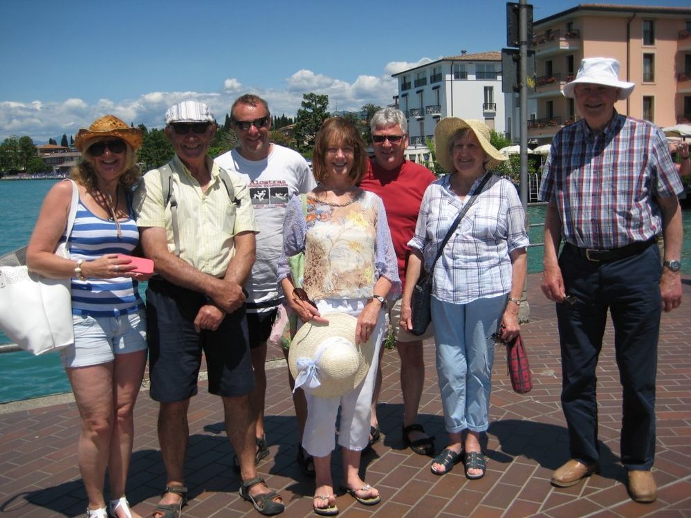The tour team in Garda.jpg