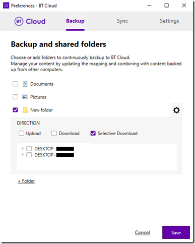 How Can I Download All Of My Folders On BT Cloud S... - BT Community