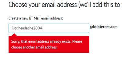 Solved: Can't Set Up A New BT Email Address - Page 2 - BT Community