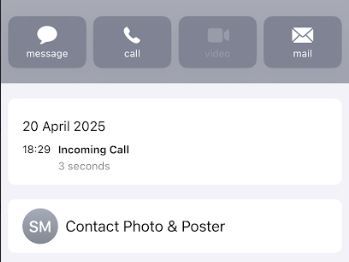 Call received on mobile - time correct.JPG