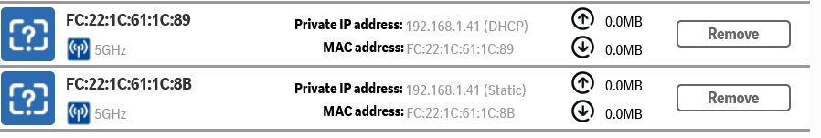 The bizarre situation I have to deal with - two devices with the same IP address